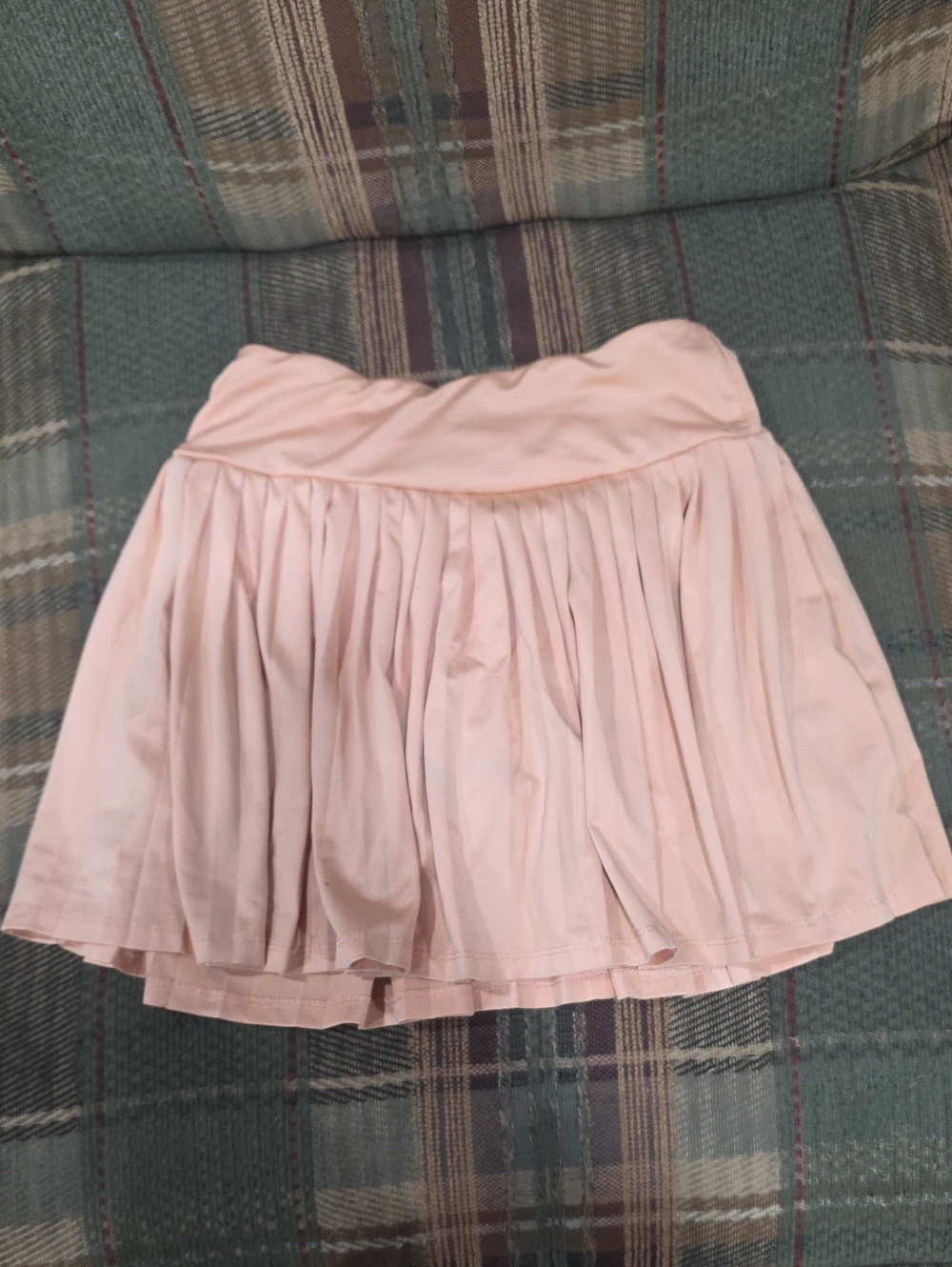 art class Pale Pink Pleated Mini Skirt